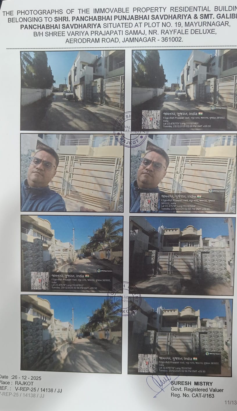Individual House for Sale in MAYURNAGAR, JAMNAGAR, Bedi
