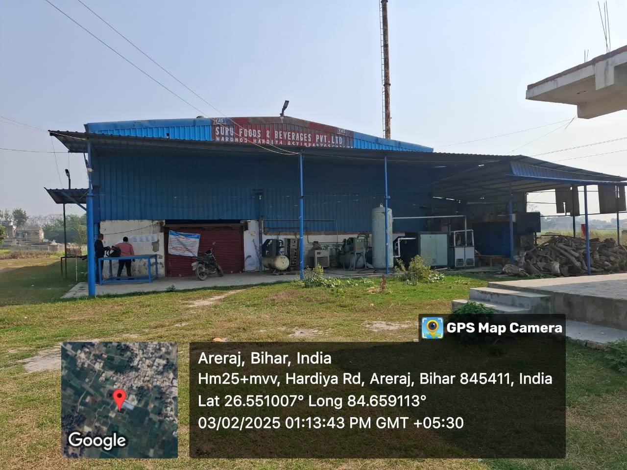 PLANT AND MACHINERY for Sale in Ward No – 5, Vill – Hardiya, Post – Areraj, East Champaran, Bihar – 845411, Areraj