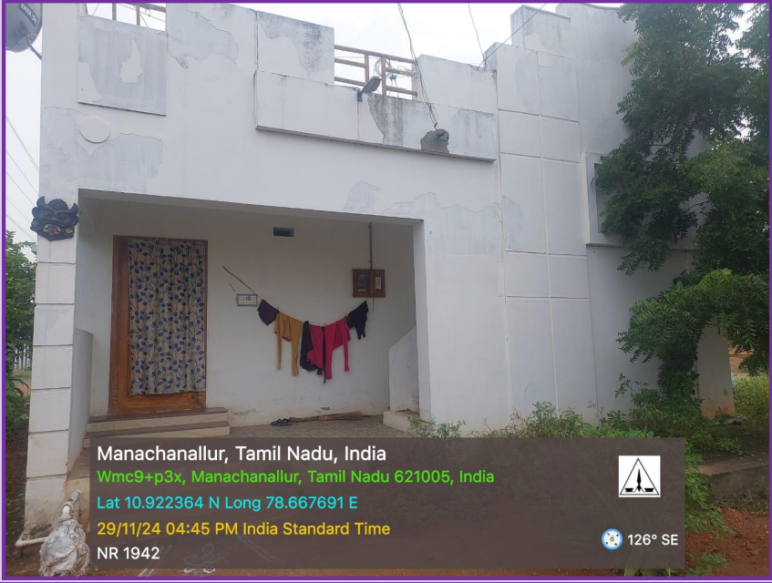 Individual House for Sale in Manachanallur