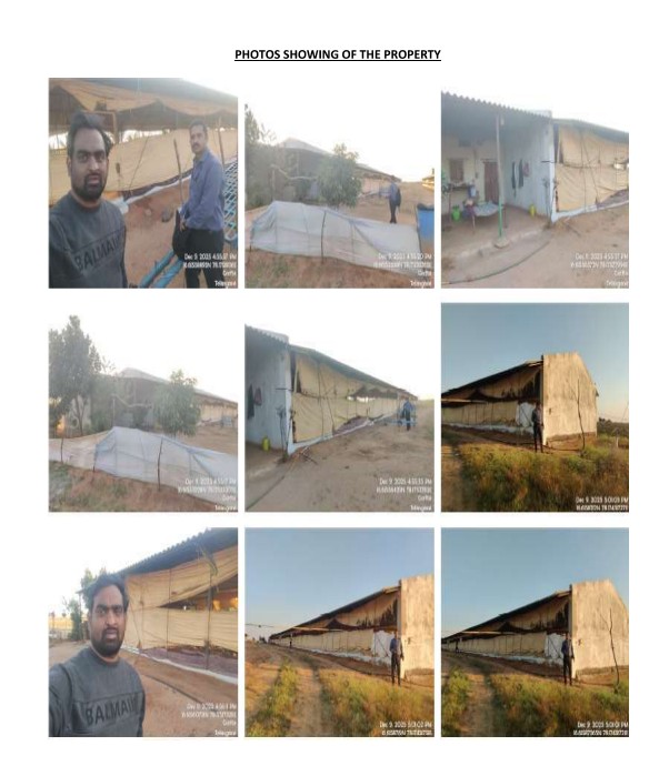 Open plot with Poultry shed for Sale in MEHBOOB NAGAR, Nagarkurnool