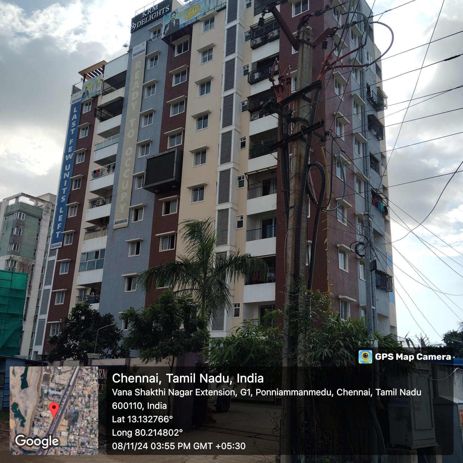 Flat for Sale in MADHAVARAM CHENNAI 13.1328664,80.2146595, Chennai