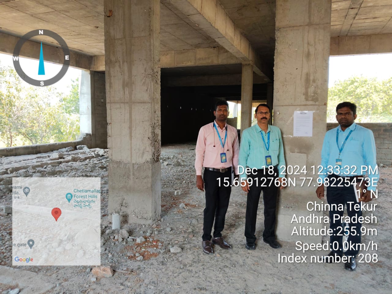 Plot for Sale in Sy No 208 3 Plot No 7 North Part in Sai Sannidhi Resorts Chetlamallapuram Kallur Kurnool AP, Kurnool