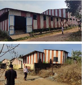 Industrial Plot with Factory Building for Sale in Karkal