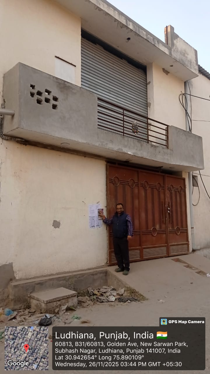 Industrial Plot with Factory Building for Sale in Golden Avenue, Jagirpur, Road, Rahon Road, Wakia Gahlewal, Tehsil and Dist. Ludhiana, Ludhiana