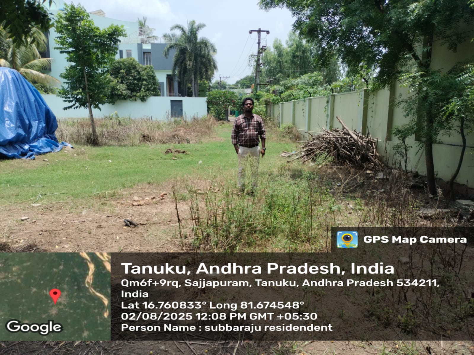 RESIDENTIAL VACANT SITE for Sale in Tanuku