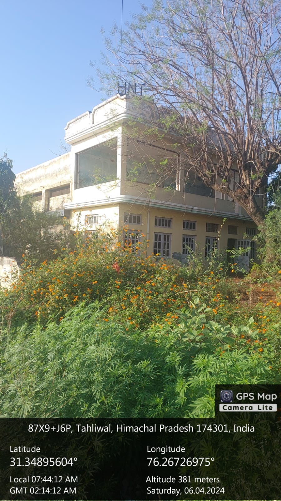 Industrial Plot with Factory Building for Sale in Tahliwal, Una, Tahliwala Industrial Area