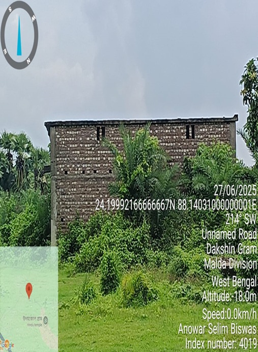 Residential Cum Agriculture area for Sale in Mouza- Dakshingram, JL No 48, Dist- Murshidabad, Berhampore