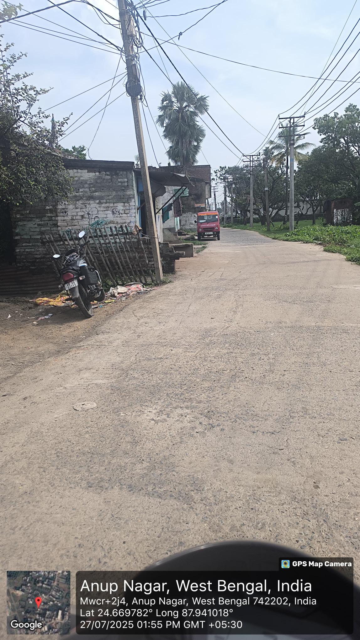 Individual House for Sale in Mouza : Anupnagar, Village – Ratanpur, within Kachantala Gram Panchayet, District – Murshidabad., Anup Nagar