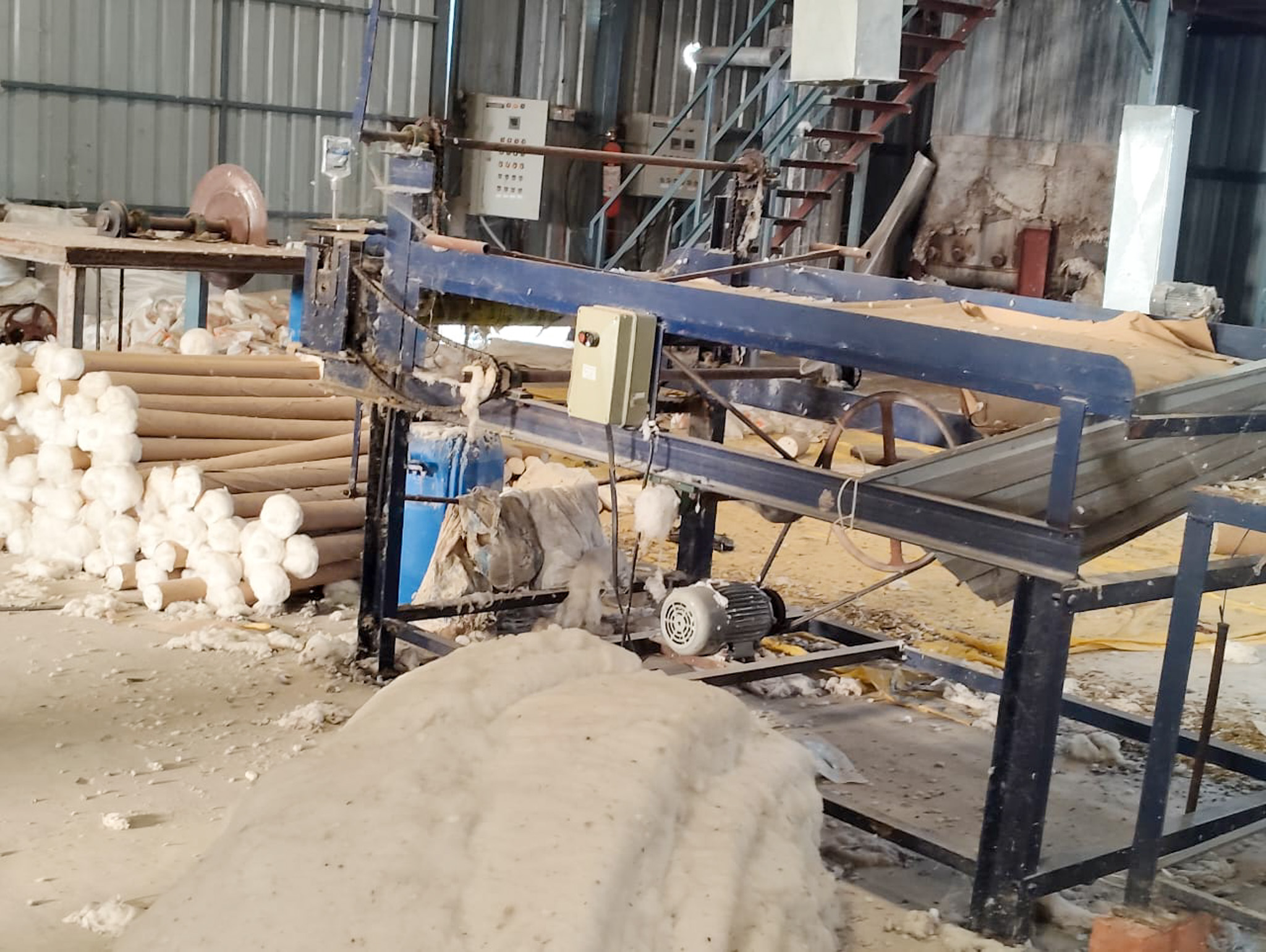 Industrial Plot with Factory Building for Sale in Indora