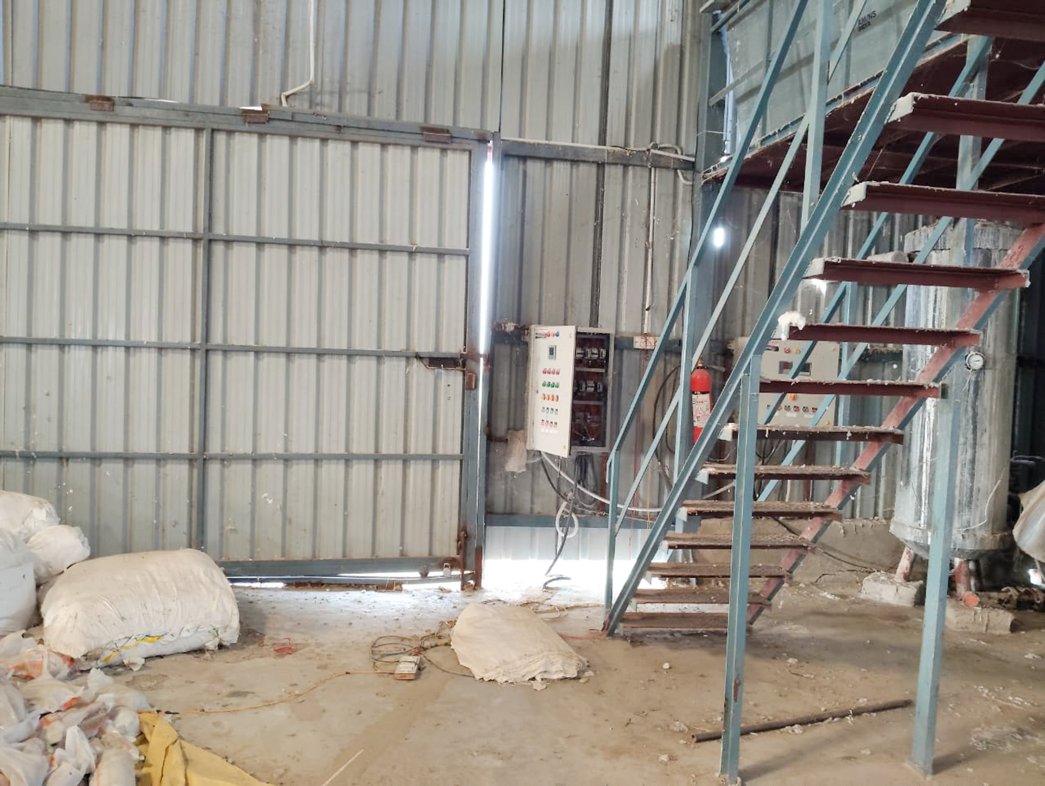 Industrial Plot with Factory Building for Sale in Indora