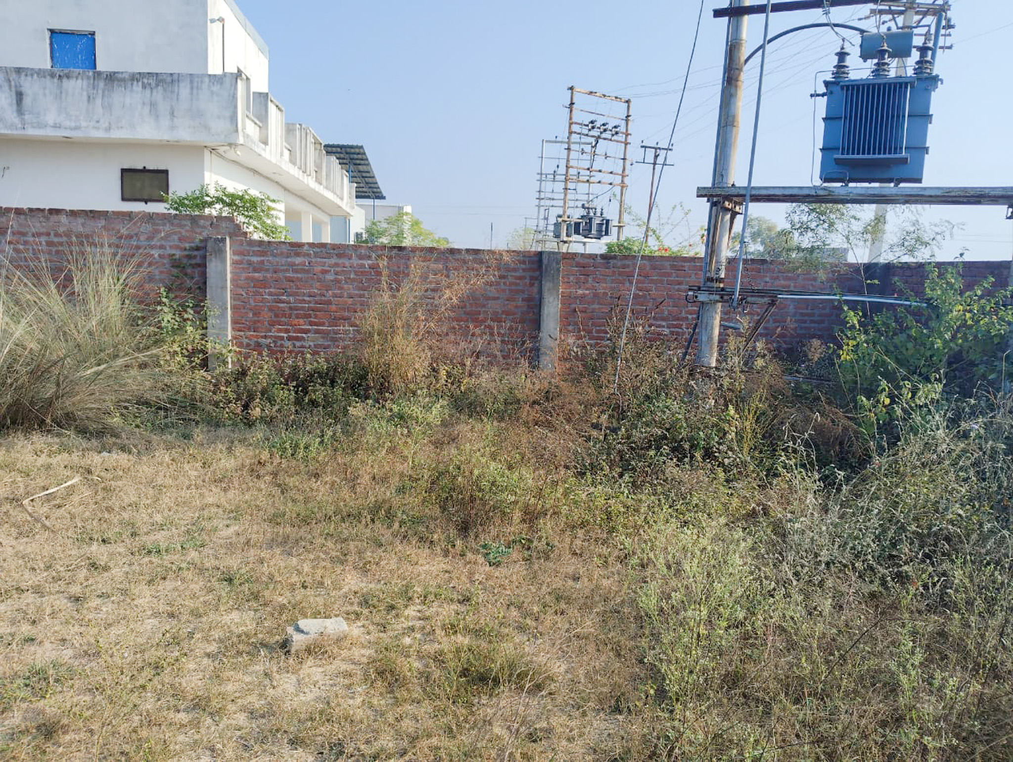 Industrial Plot with Factory Building for Sale in Indora
