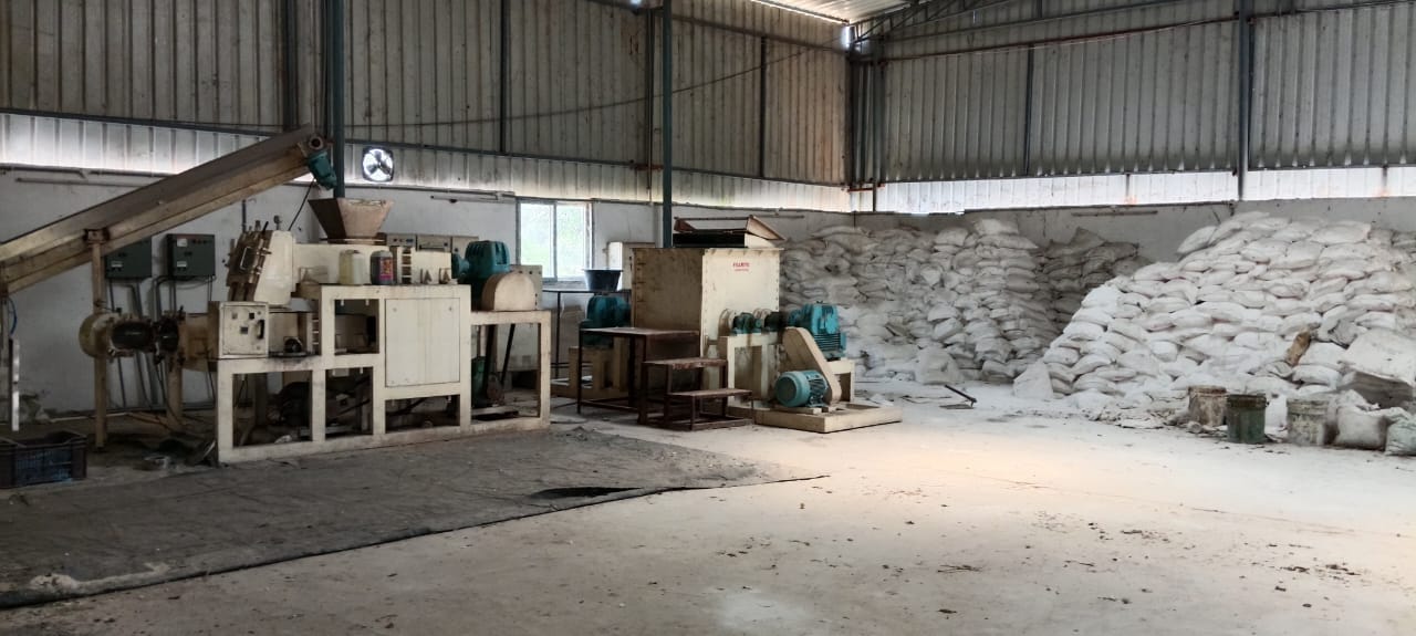 Shed with plant and Machine for sale in  maddirala Suryapet