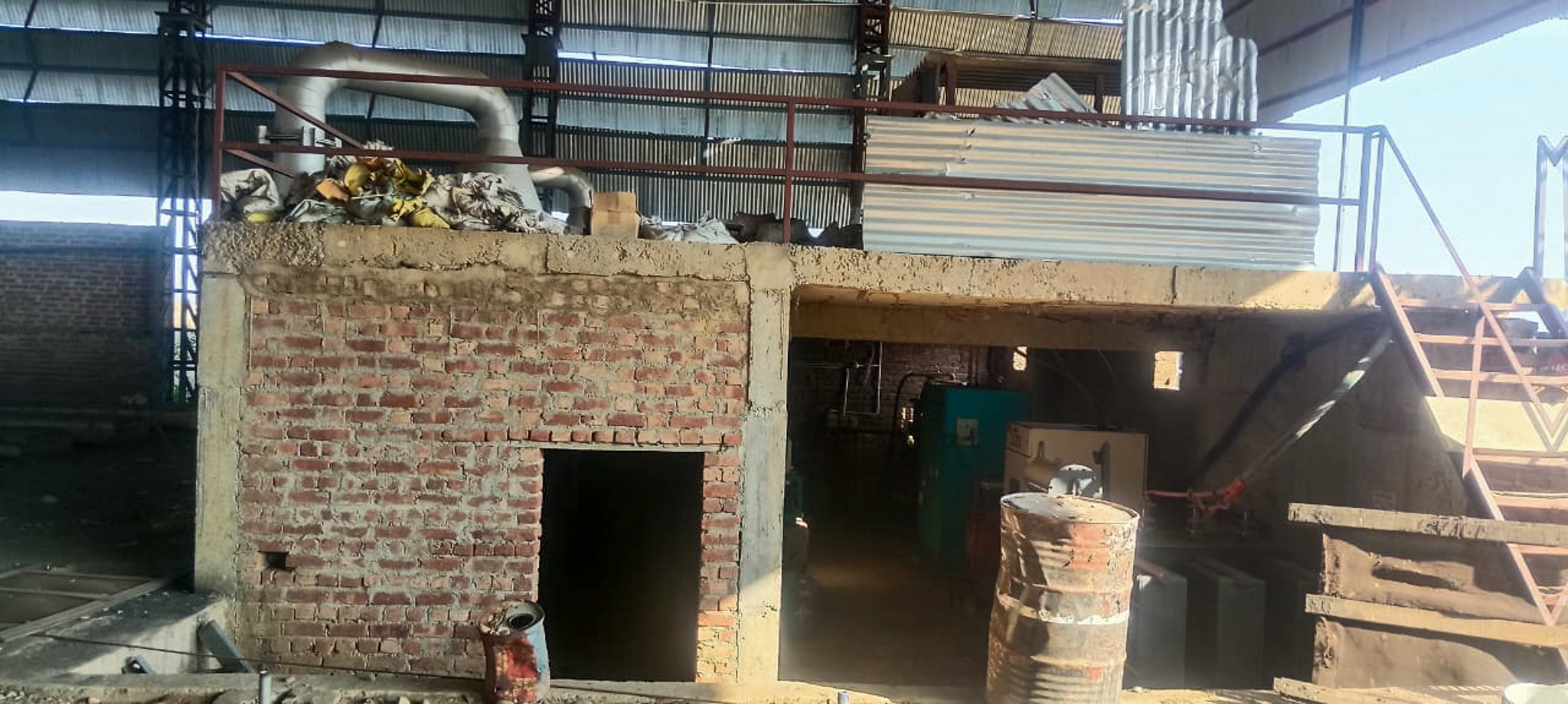 Industrial Plot with Factory Building for Sale in VPO Bela Bathri ,Tehsil Haroli, District Una, Santokhgarh