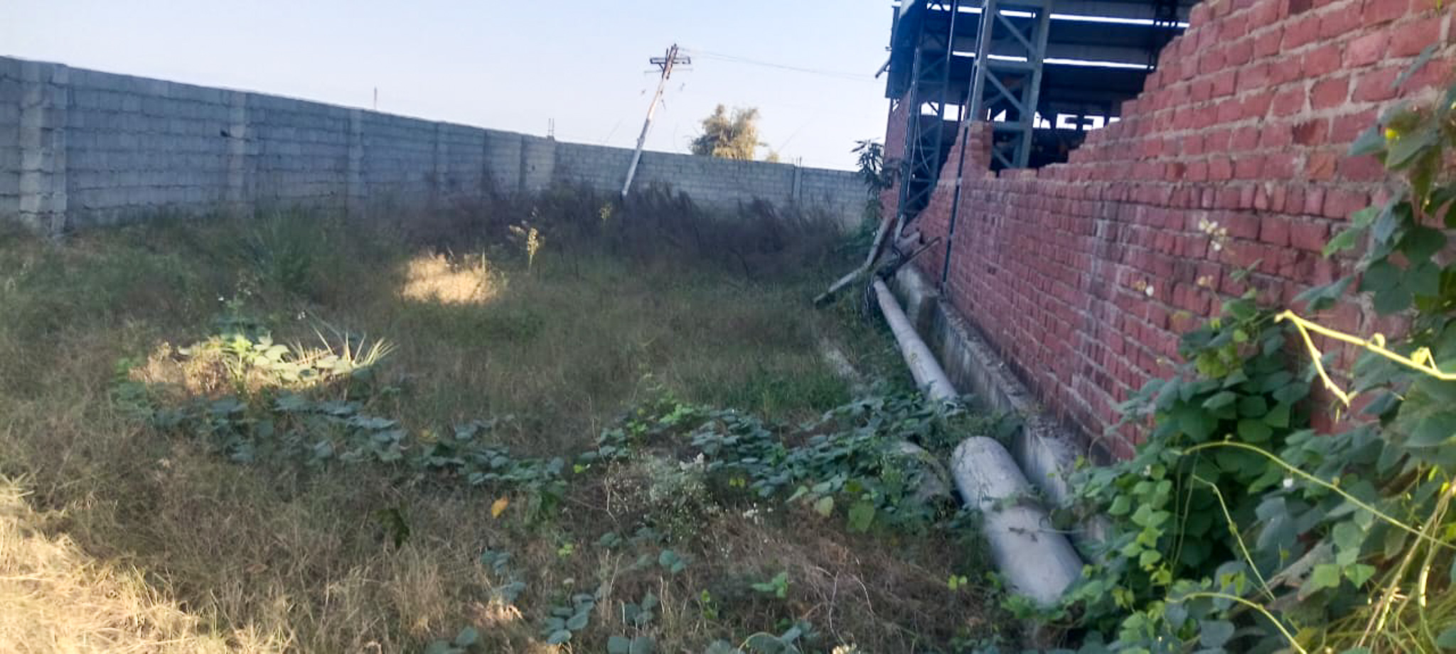 Industrial Plot with Factory Building for Sale in VPO Bela Bathri ,Tehsil Haroli, District Una, Santokhgarh