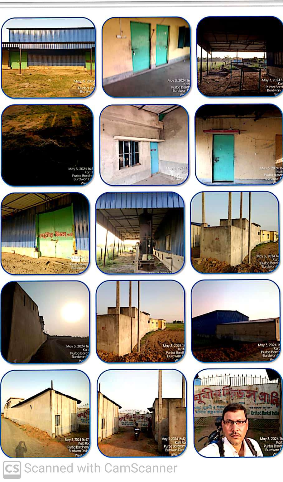 Industrial Plot with Factory Building for Sale in Arambag