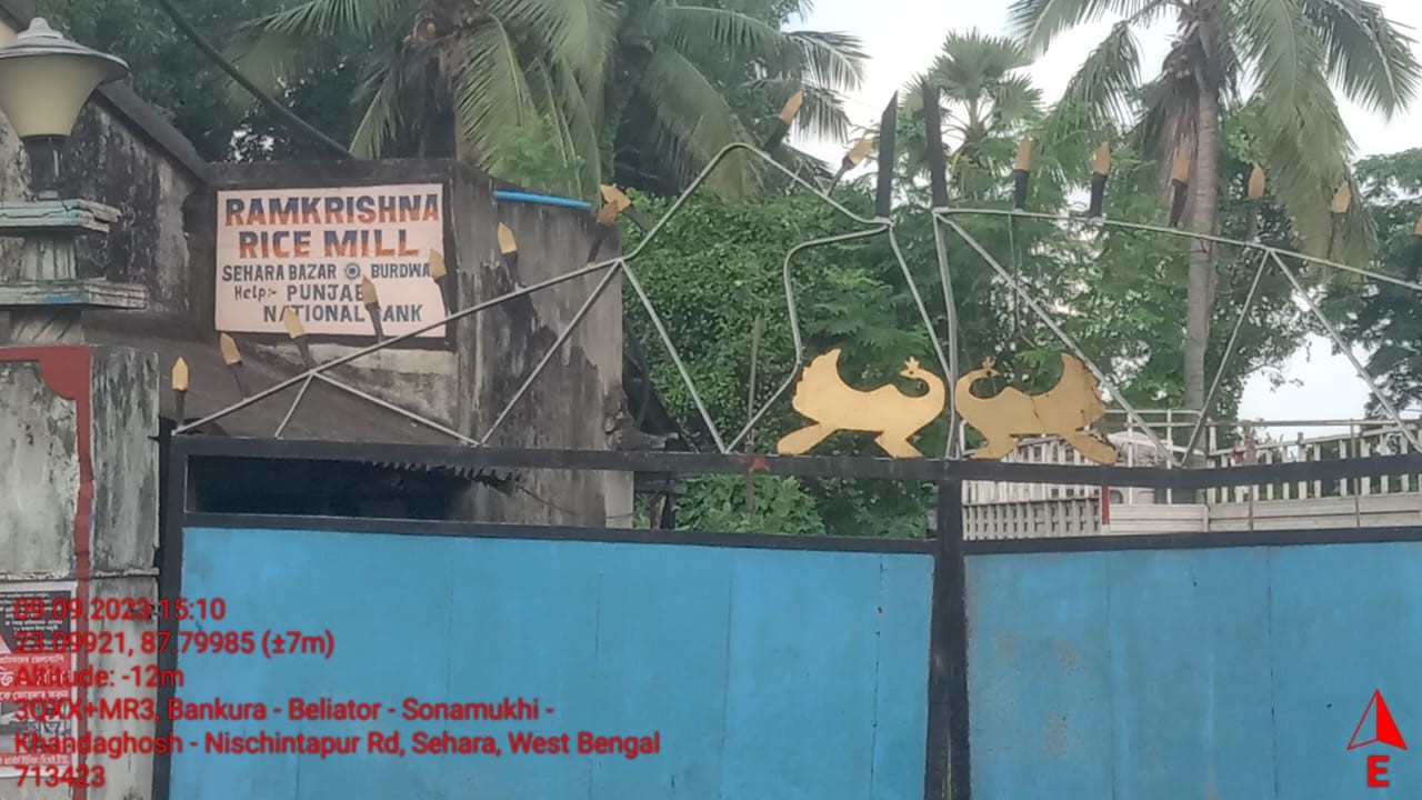 Industrial shed with land and building and plant and machinery for Sale in VILLAGE SEHARA BAZAR, P.S-RAINA, DISTRICT PURBA BARDHAMAN , PINCODE 713423, Sehara