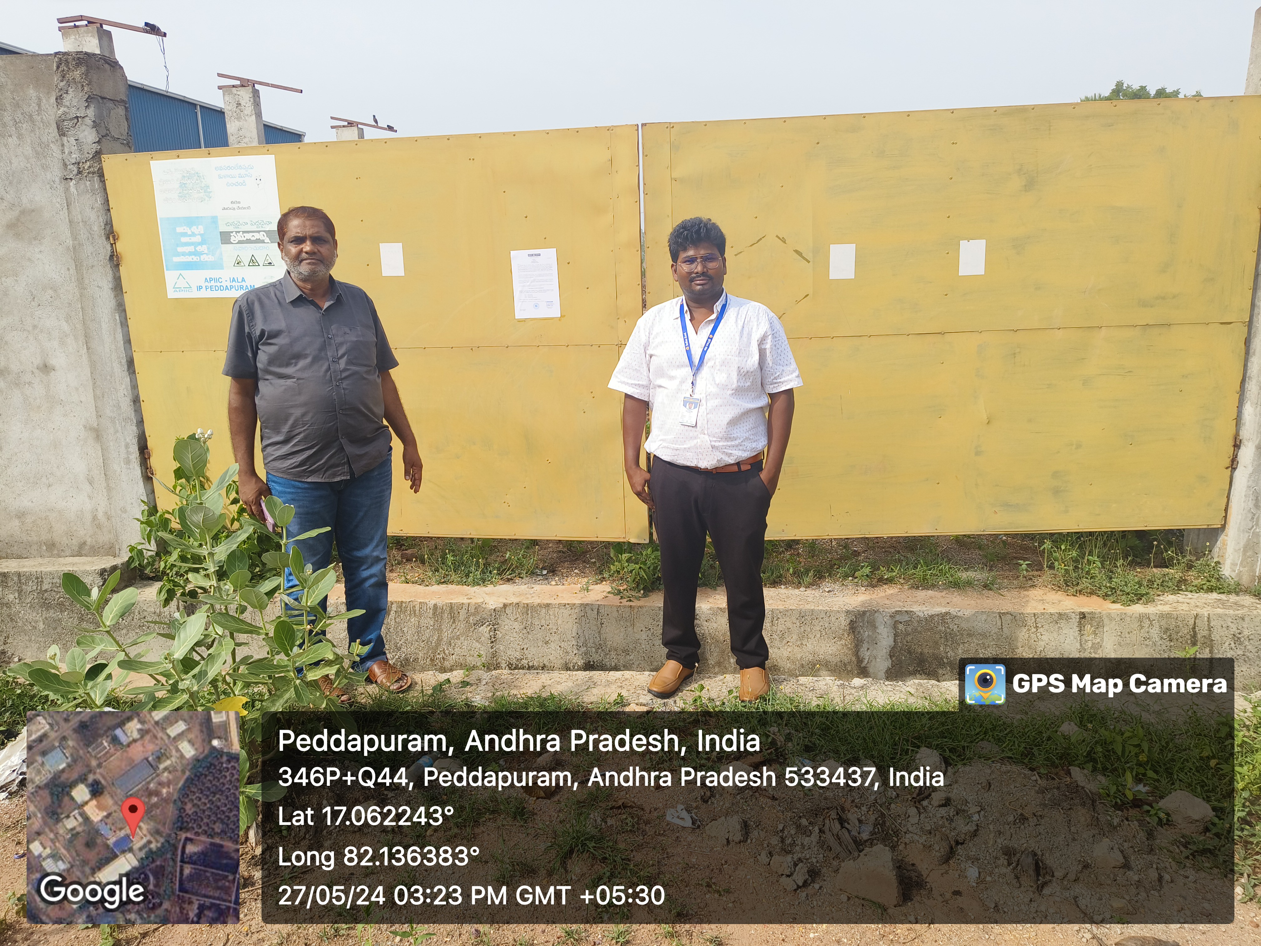 industrial shed along with land for Sale in Peddapuram