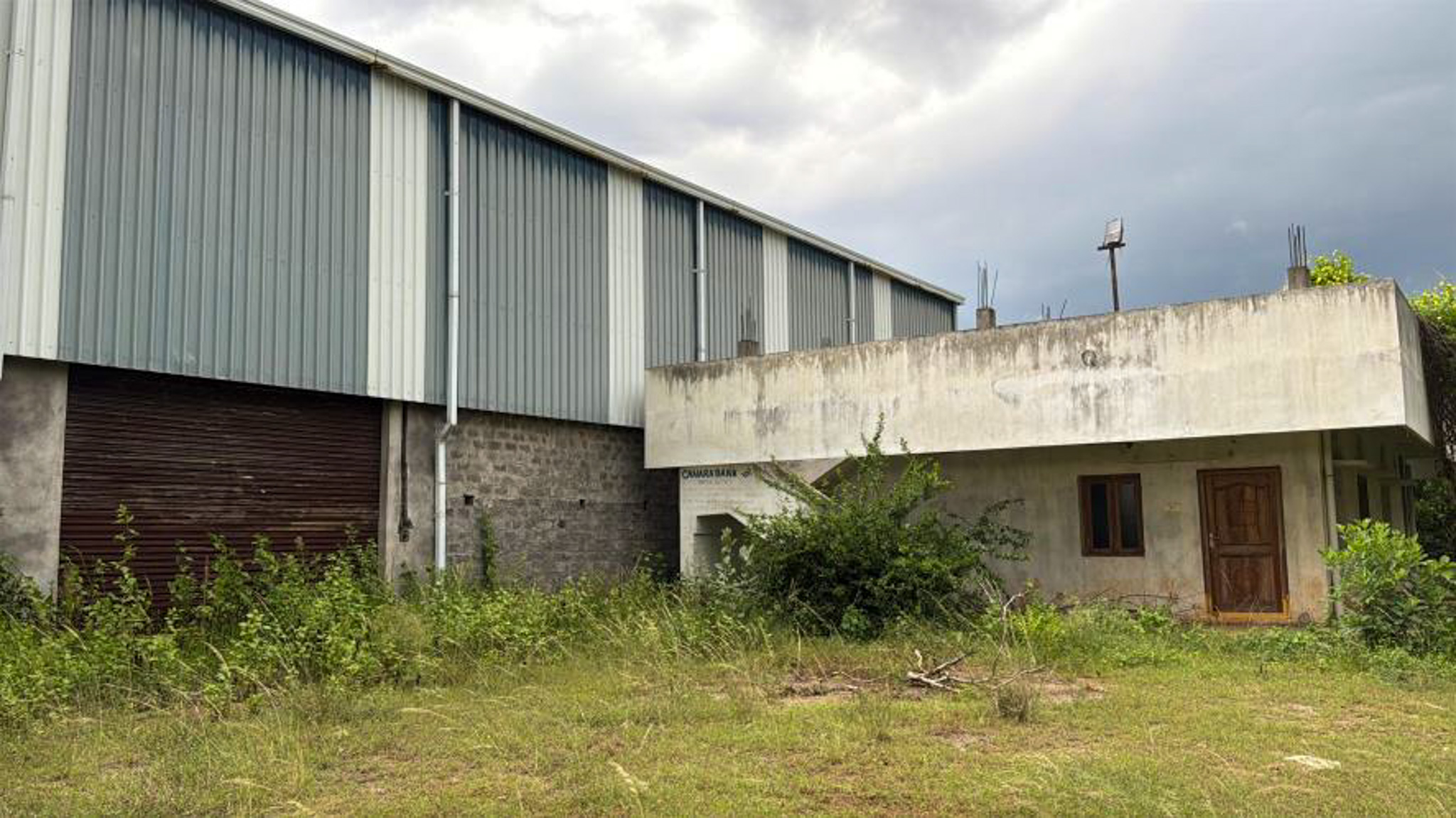 Industrial Plot with Factory Building for Sale in Rajam