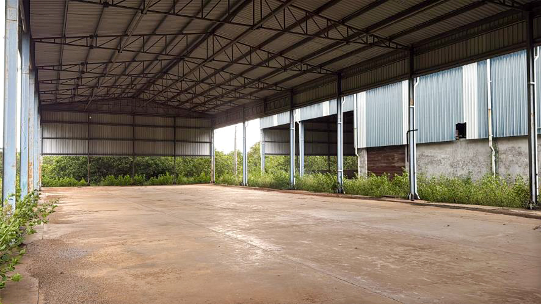 Industrial Plot with Factory Building for Sale in Rajam