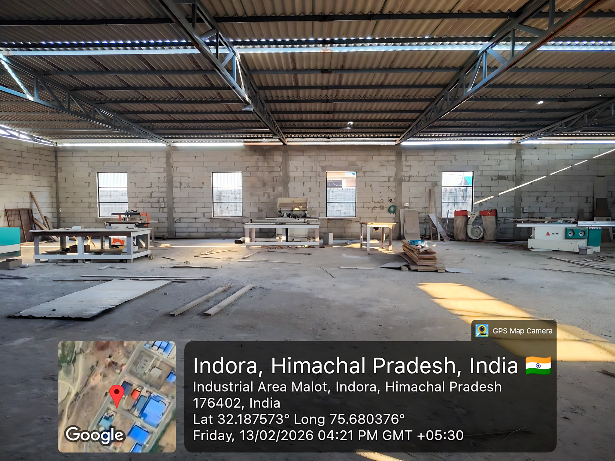 Shed with Plant and Machinery for Sale in Bain Attarian Industrial Area