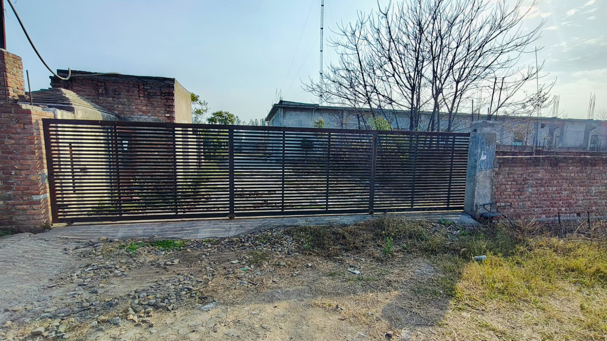 Industrial Plot with Factory Building for Sale in Ghanaur