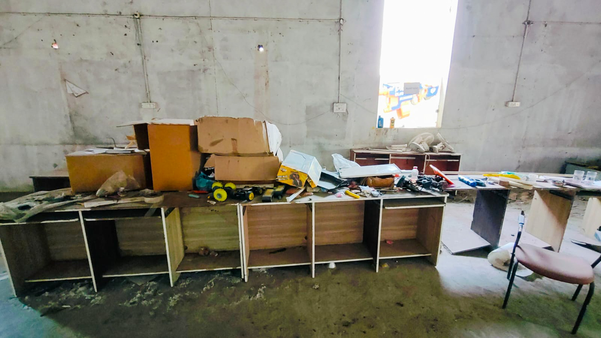 Industrial Plot with Factory Building for Sale in Ghanaur