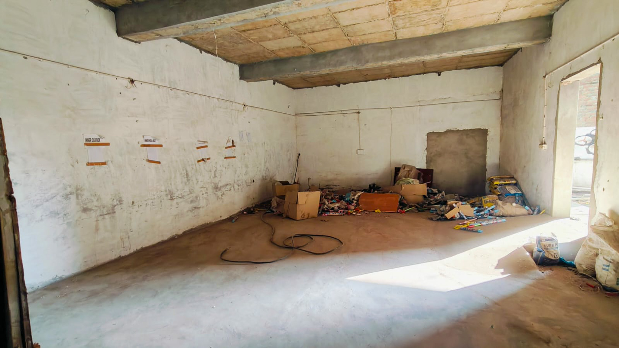 Industrial Plot with Factory Building for Sale in Ghanaur
