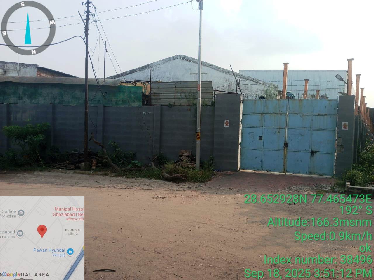 Industrial Plot with Factory Building for Sale in Greater Noida