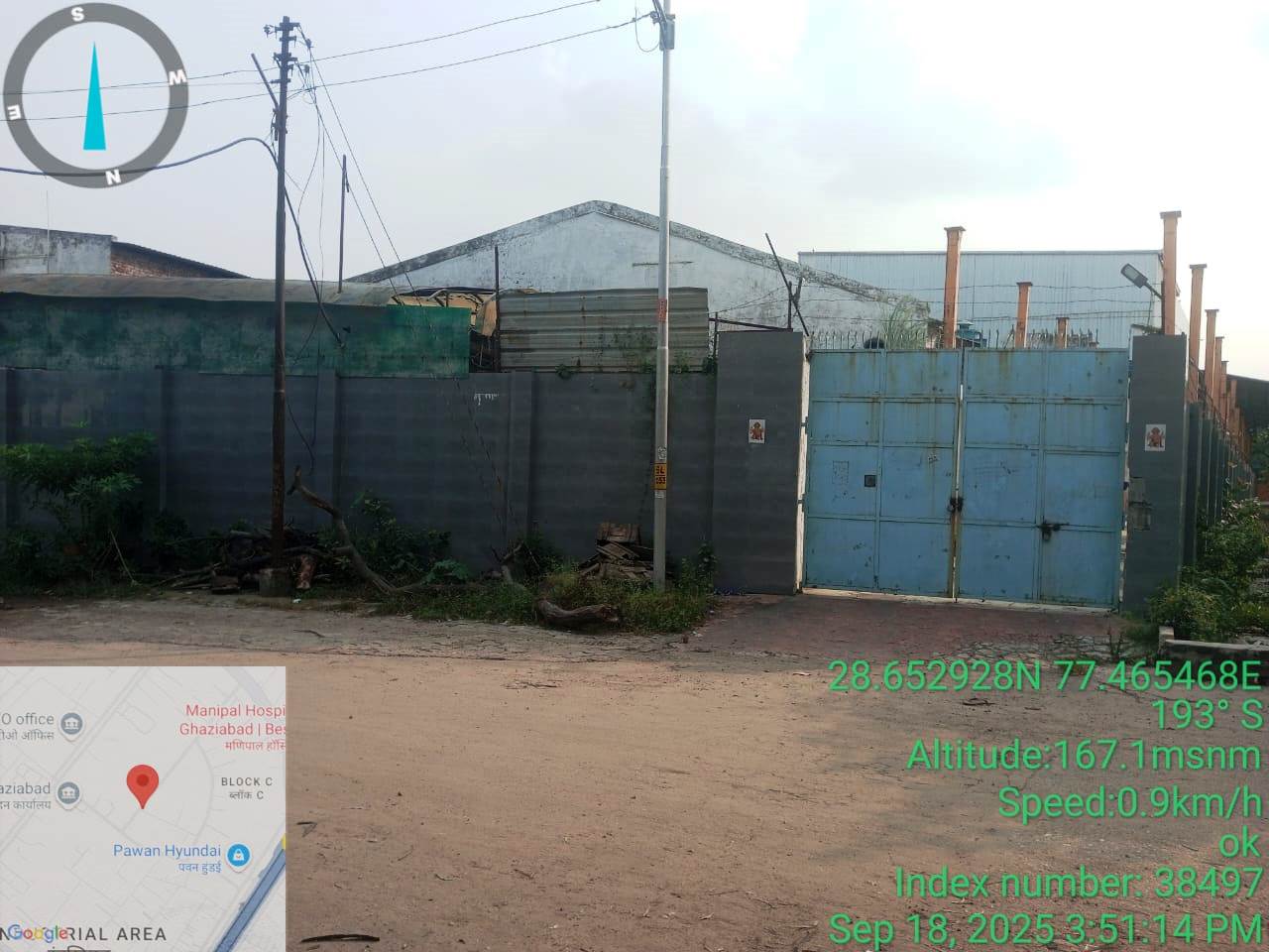 Industrial Plot with Factory Building for Sale in Greater Noida