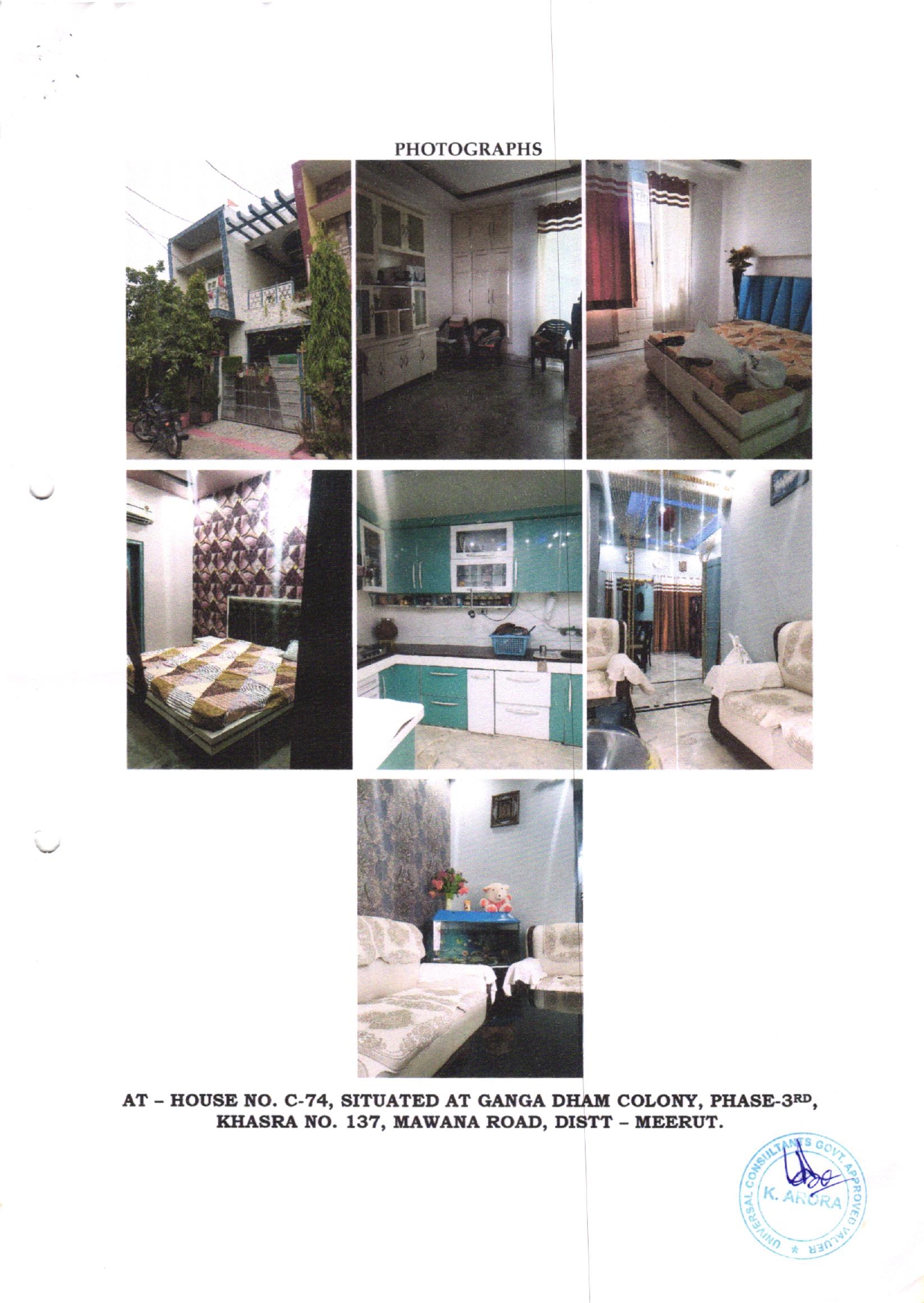 Individual House for Sale in Residential House situated in Ganga Dham Colony, Phase 3rd, Mawana Road, Meerut BO Jail Chungi, Meerut