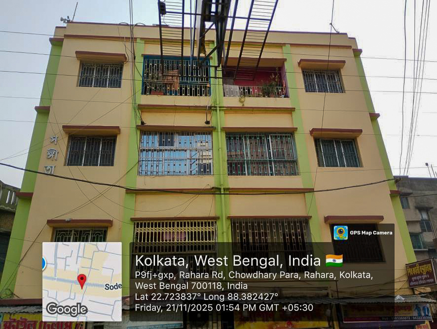 : 2 BHK Flat for Sale in RAHARA STATION ROAD, KHARDAHA, Khardaha