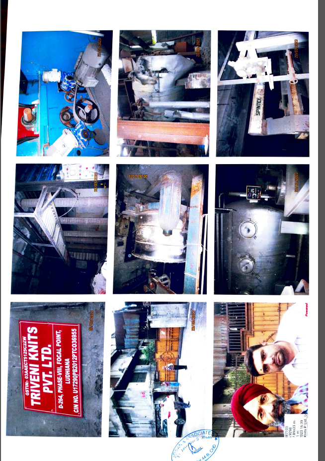 PLANT AND MACHINERY INSTALLED AT D-264 & F-201 for Sale in Ludhiana